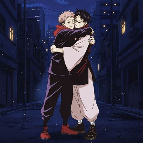 Choso creando un escudo de sangre para proteger a Yuji de Fuga