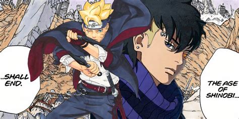 Kawaki siendo llevado a Konoha por el Equipo 7