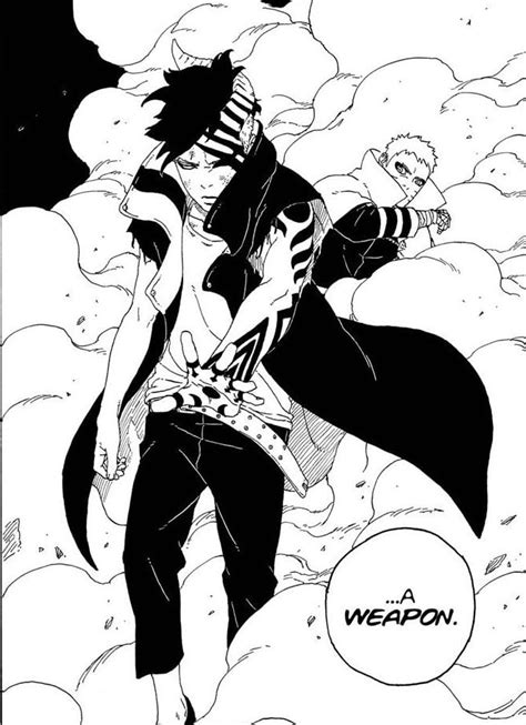 Kawaki activando su Karma en batalla
