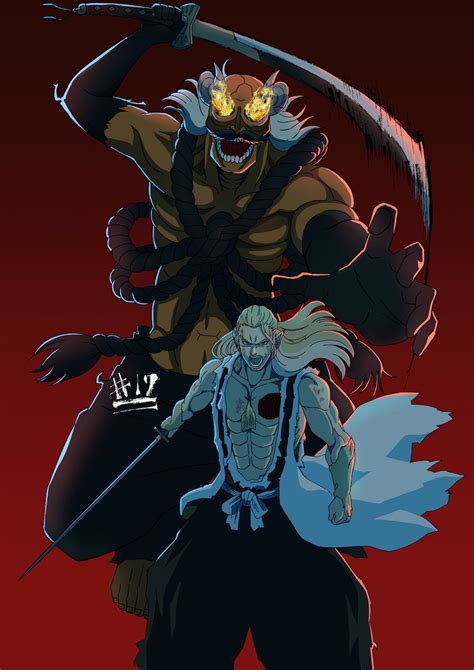 Sajin Komamura liberando su Bankai