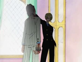 Sanji luchando contra Fullbody en el Baratie