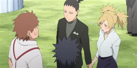 Shikamaru y Temari discutiendo su futuro