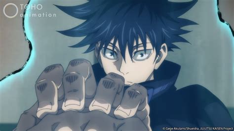 Megumi Fushiguro invocando un shikigami