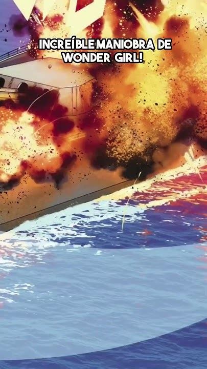 Wonder Girl en acción