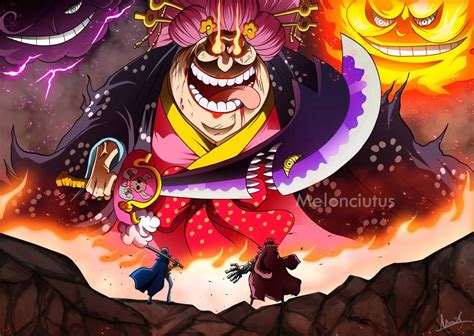 Big Mom usando Haki