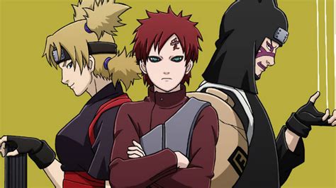 Gaara y Naruto como amigos