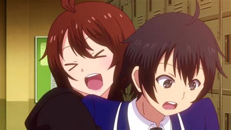 Escena del anime Boku no Kanojo ga Majime Sugiru Shojo Bitch na Ken