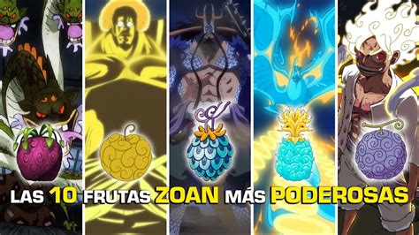 Diagrama de las tres formas de una Fruta Zoan