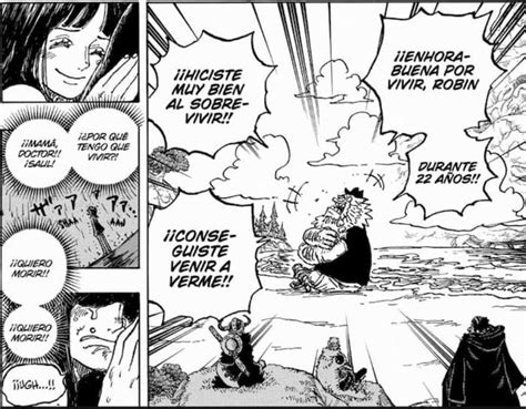 Reencuentro de Nico Robin y Saul en Elbaph