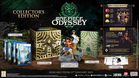 Figura de Luffy y Lim de la Edición Coleccionista de One Piece Odyssey
