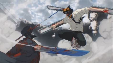 Denji vs Katana Man