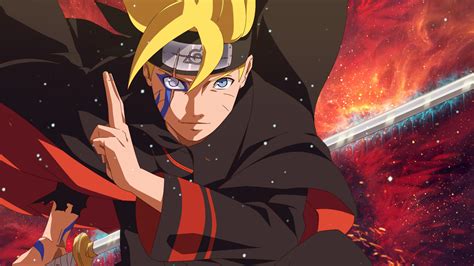 Boruto Uzumaki activando su Jogan