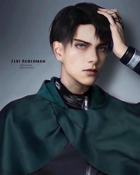 Estatua de tamaño real de Levi Ackerman de Attack on Titan