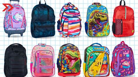 Comparativa de tamaños de mochilas escolares
