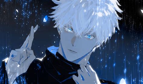 Una imagen conceptual de Gojo Satoru en un entorno urbano oscuro.