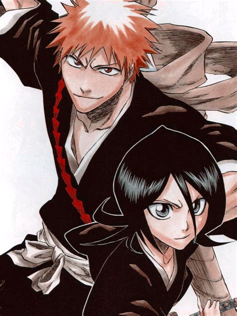 Ichigo e Ishida luchando juntos