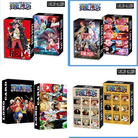 Ilustración de personajes de One Piece con cartas de juego