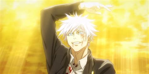 Jogo siendo interrogado por Gojo