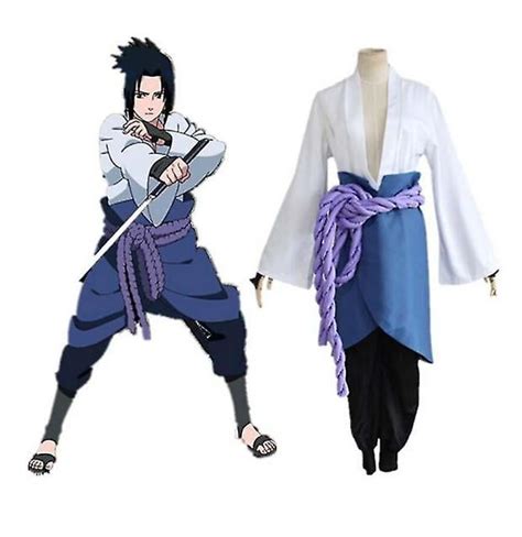 Diseño detallado del disfraz de Sasuke Uchiha