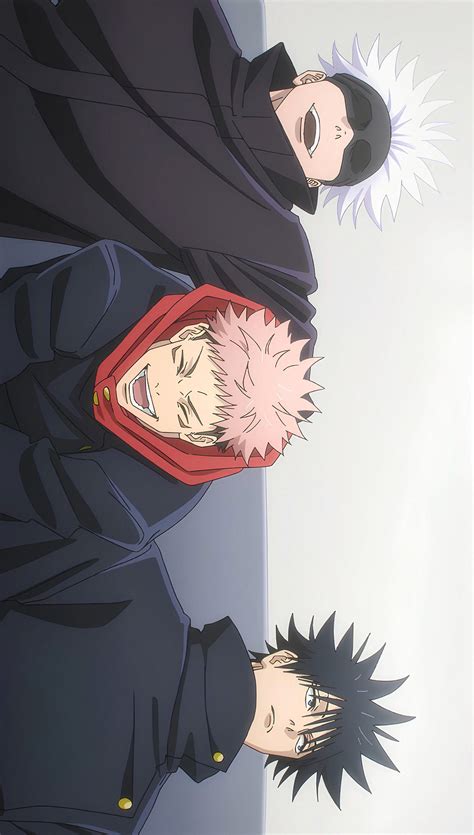 Megumi e Yuji compartilhando um momento terno