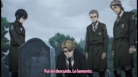 Funeral de Sasha en Shingeki no Kyojojin