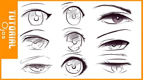 Ejemplo de cómo dibujar ojos estilo shojo