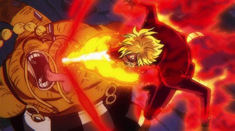 Sanji usando su técnica 