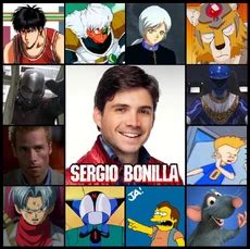 Actor de doblaje Sergio Bonilla como Trunks