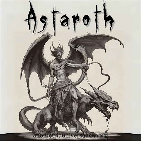 Ilustración de Astaroth como músico