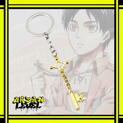 Llavero 3D de la llave de Eren Jaeger