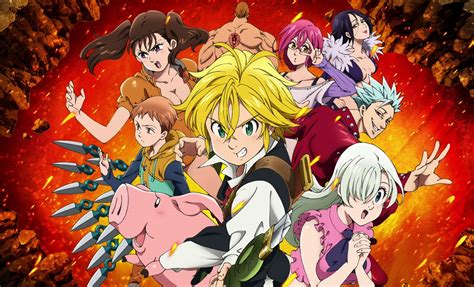 Comparativa visual de escenas del manga y el anime de Nanatsu no Taizai