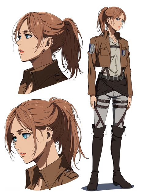 Personajes de Attack on Titan con trajes variados