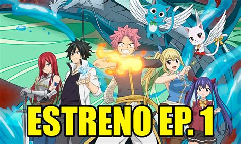 Escena de batalla en el episodio 6 de Fairy Tail