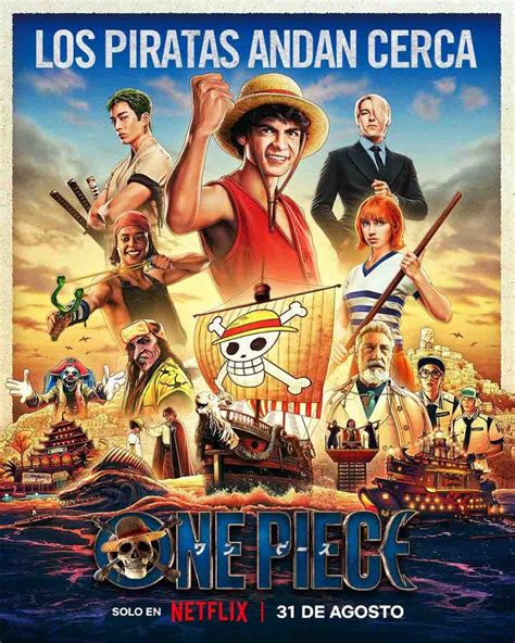 Póster promocional de la serie live-action de One Piece