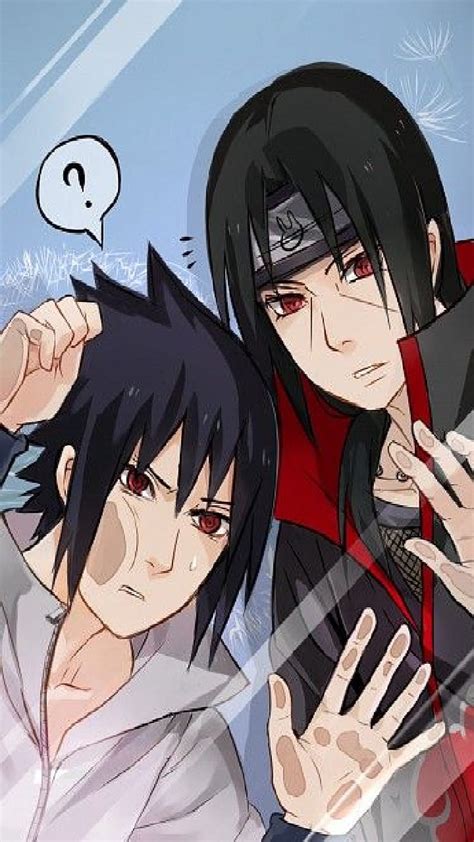 Itachi Uchiha y su hermano Sasuke Uchiha