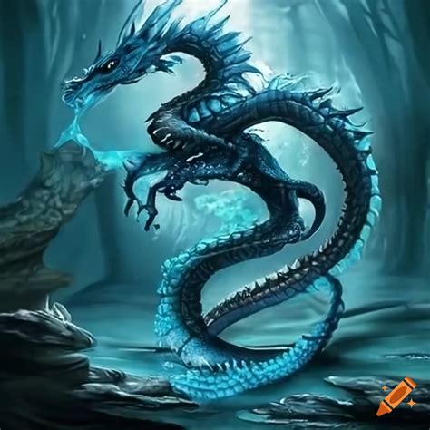 dragón de agua anime