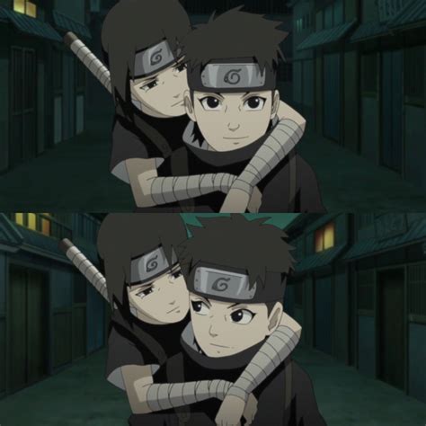 Itachi y Shisui como niños