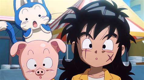 Yamcha y Puar espiando la caravana de Bulma