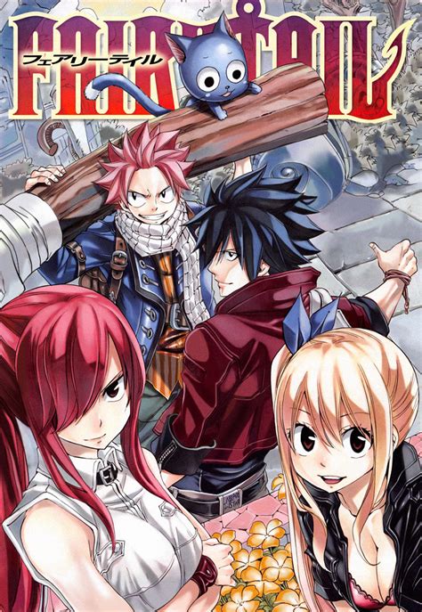 Portada del manga Fairy Tail con Erza