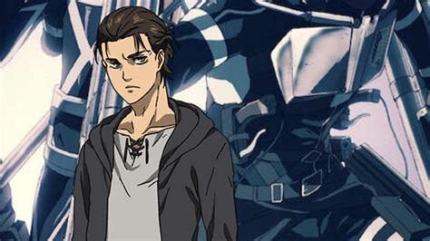 Ilustración de un personaje de Ataque a los Titanes usando el Equipo de Maniobras Tridimensionales