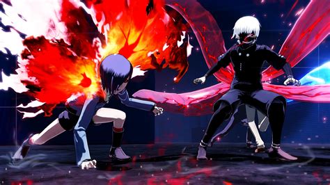 Touka protege a Kaneki