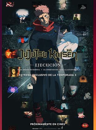 Montaje de escenas de acción de Jujutsu Kaisen: Ejecución