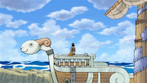 Usopp reparando el Going Merry