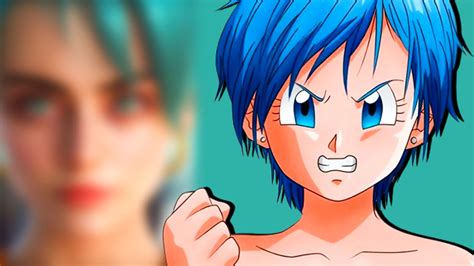 Ilustración de Bulma Saiyajin creada con IA