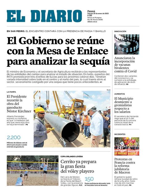 Periódico con la noticia de Luffy como 