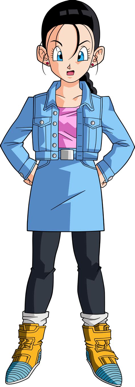 Ilustración de Videl de Dragon Ball GT