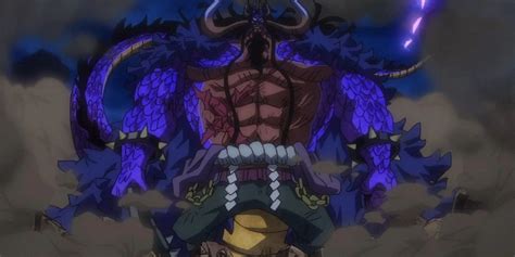 Luffy en su forma Despertada contra Kaidou