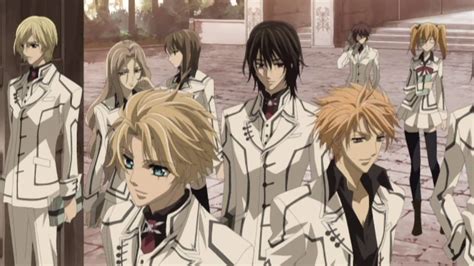 Personajes de Vampire Knight en el Instituto Cross