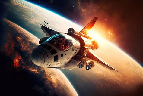 Nave espacial de Bulma viajando por el espacio