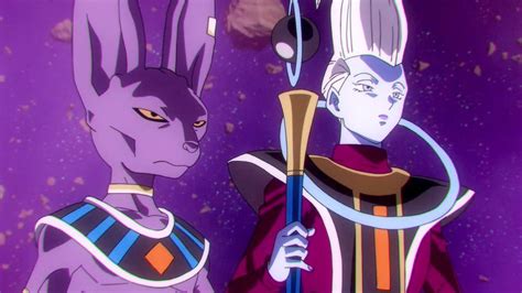 Bills y Whis en su nave espacial